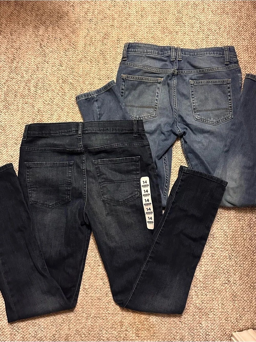 Kids Size 14 Stretch Jeans One NWT One Good